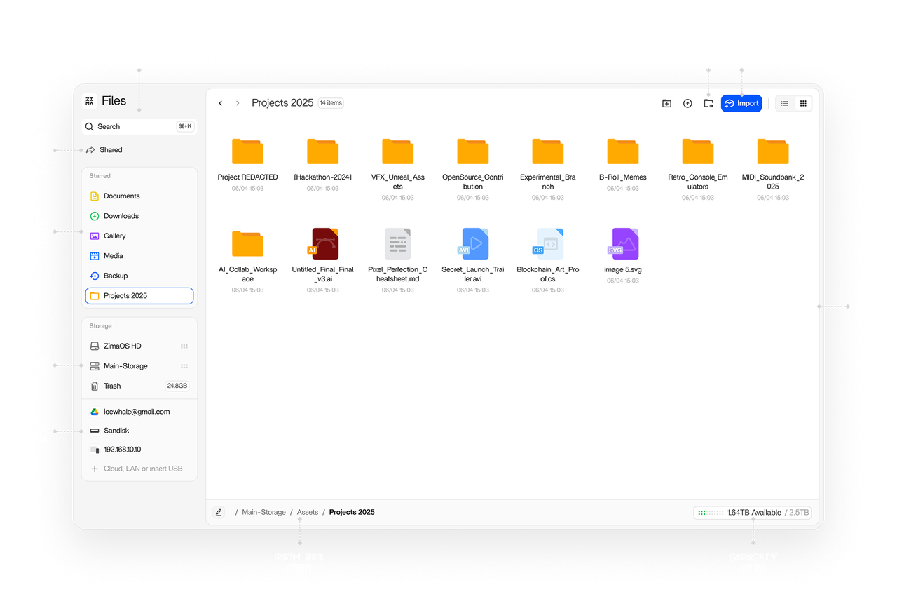 Z/os File Reader ZimaOS: A Simplified, Focused and Open NAS OS Supports all X86-64 hardware.