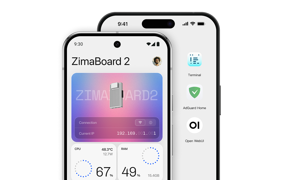 Zima Client for Mobile