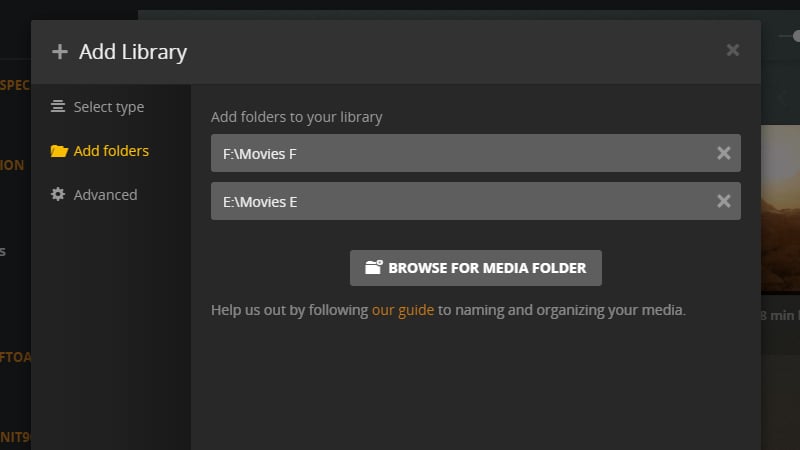Plex Media Server Library