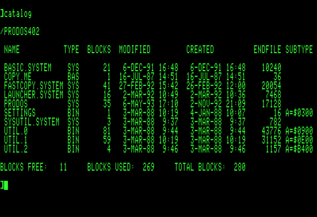 Apple II Dos