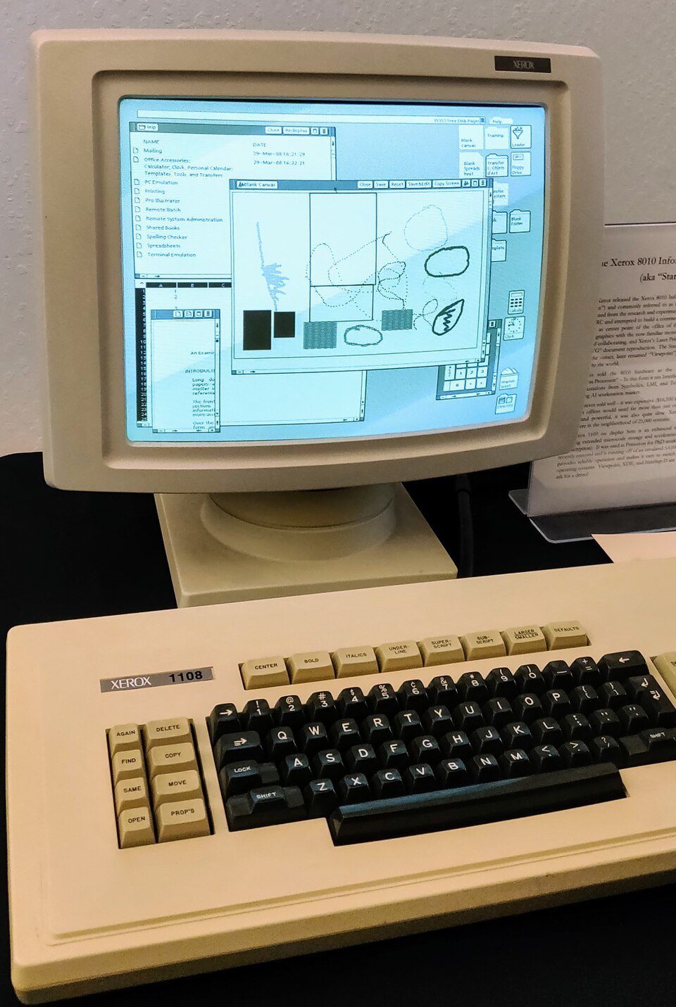 Xerox Star on a Vintage Computer Faire West
