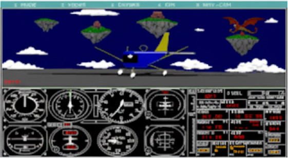 Flight Simulator - 1985