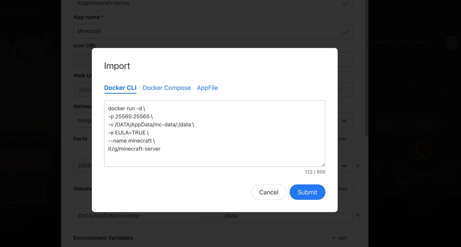 Copy Minecraft Server Cli